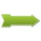 Signmission Lime Green Arrow Decal Funny Home Decor 18in Wide D-A-999772 - alternate 1